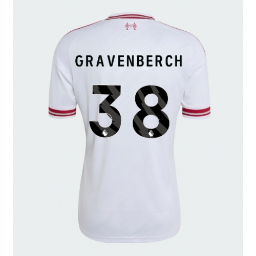 Liverpool Ryan Gravenberch #38 Maglia Gara Trasferta Repliche 2026-27 Maniche Corte Liverpool Ryan Gravenberch #38 Maglia Gara Trasferta Repliche 2026-27 Maniche Corte